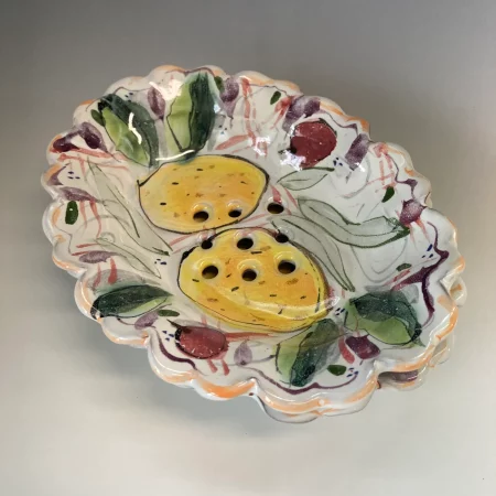 Small Oval Two-Part Soap Dish